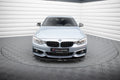 Maxton Design HYBRID Street+ Spoilerlippe Front Ansatz passend für BMW 4er Coupe / Gran Coupe / Cabrio M-Paket F32 / F36 / F33