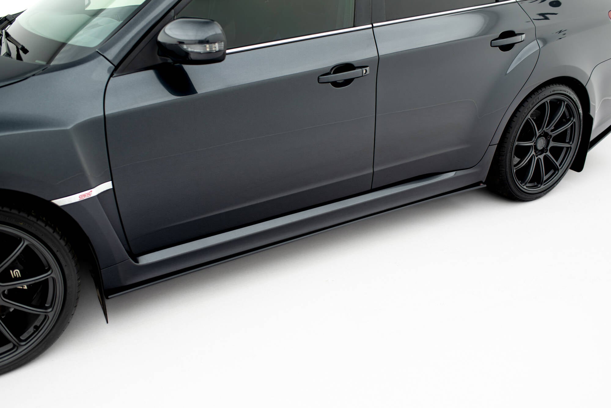Maxton Design Street Pro Street+ Seitenschweller Leisten passend für Subaru Impreza WRX STI Mk3 Facelift