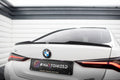 Maxton Design Spoiler CAP passend für BMW i4 / / M440i / 4 Gran Coupe M-Paket G26 schwarz Hochglanz