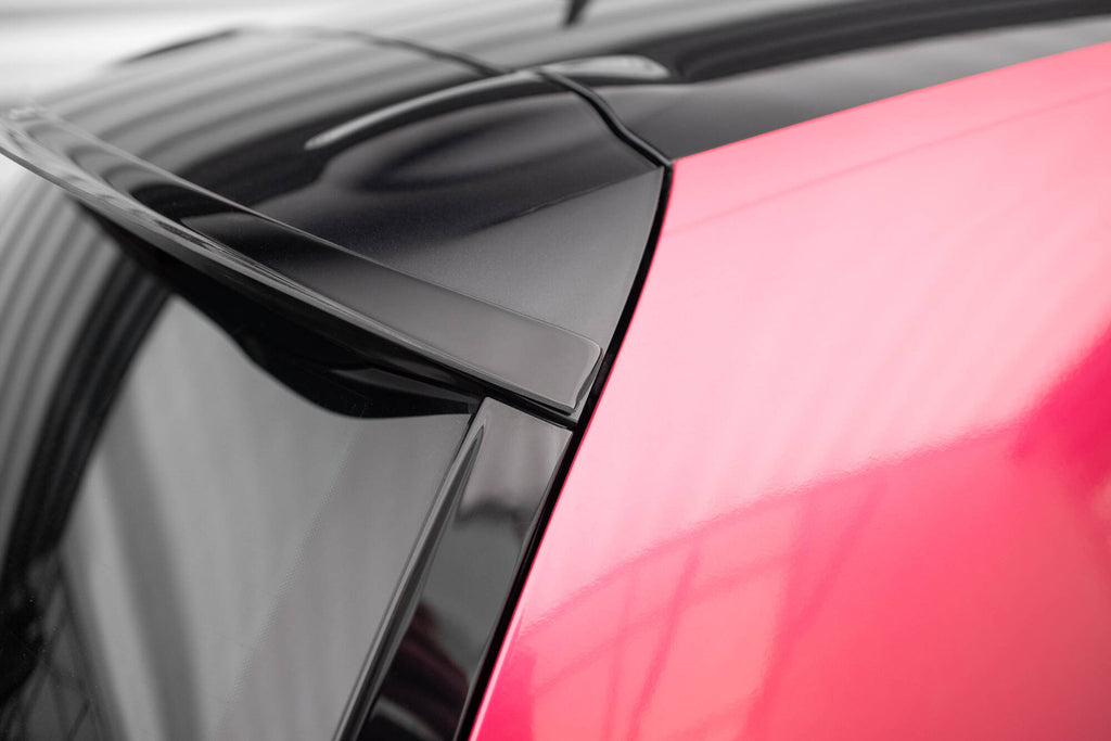 Maxton Design Spoiler CAP passend für VW Scirocco Mk3 schwarz Hochglanz
