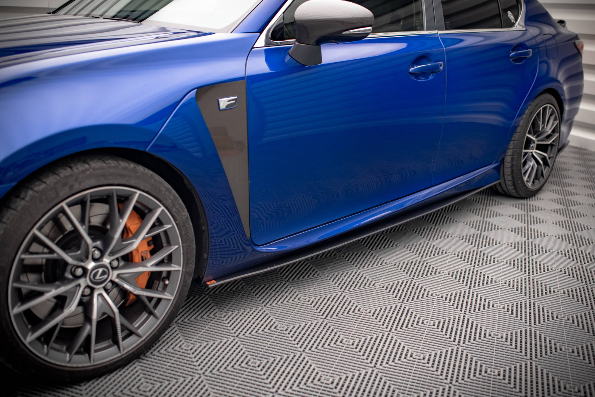 Maxton Design Street Pro Street+ Seitenschweller Leisten passend für Lexus GS F Mk4 Facelift