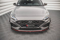 Maxton Design Street Pro Street+ Spoilerlippe Front Ansatz passend für Hyundai I30 N Hatchback/Fastback Mk3 Facelift