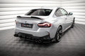 Maxton Design Street Pro Heck Ansatz Flaps Diffusor + Flaps passend für BMW 2 Coupe M240i G42 schwarz Hochglanz
