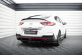Maxton Design Street+ Mittlerer Diffusor RACE passend für Hyundai I30 N Mk3 Fastback schwarz Hochglanz