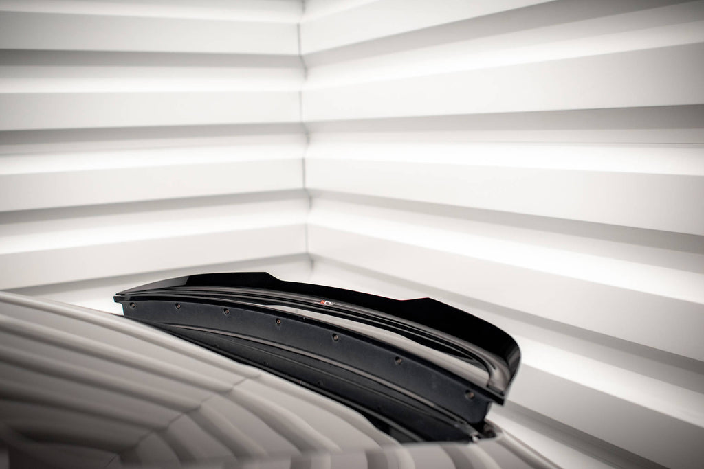 Maxton Design Spoiler CAP passend für Porsche Panamera / Panamera Diesel 970 schwarz Hochglanz