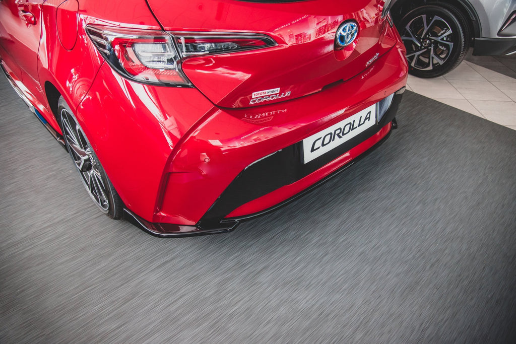 Maxton Design Heckansatz Toyota Corolla XII Hatchback schwarz Hochglanz für Toyota Corolla XII [2019- 2023]