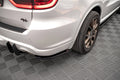 Maxton Design Heck Ansatz Flaps Diffusor passend für Dodge Durango RT Mk3 schwarz Hochglanz
