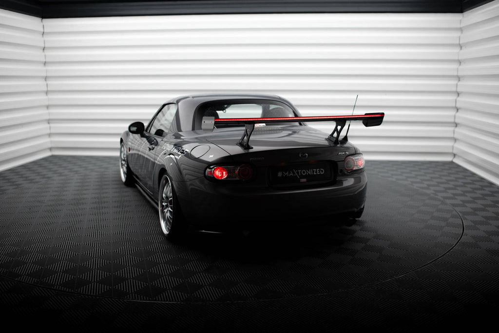 Maxton Design Carbon Spoiler+ LED Mazda MX5 Hardtop NC(MK3) für Mazda MX-5 Mk3 (NC)