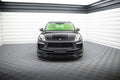 Maxton Design Street+ Spoilerlippe Front Ansatz passend für Porsche Macan GTS Mk1 Facelift 2 schwarz Hochglanz