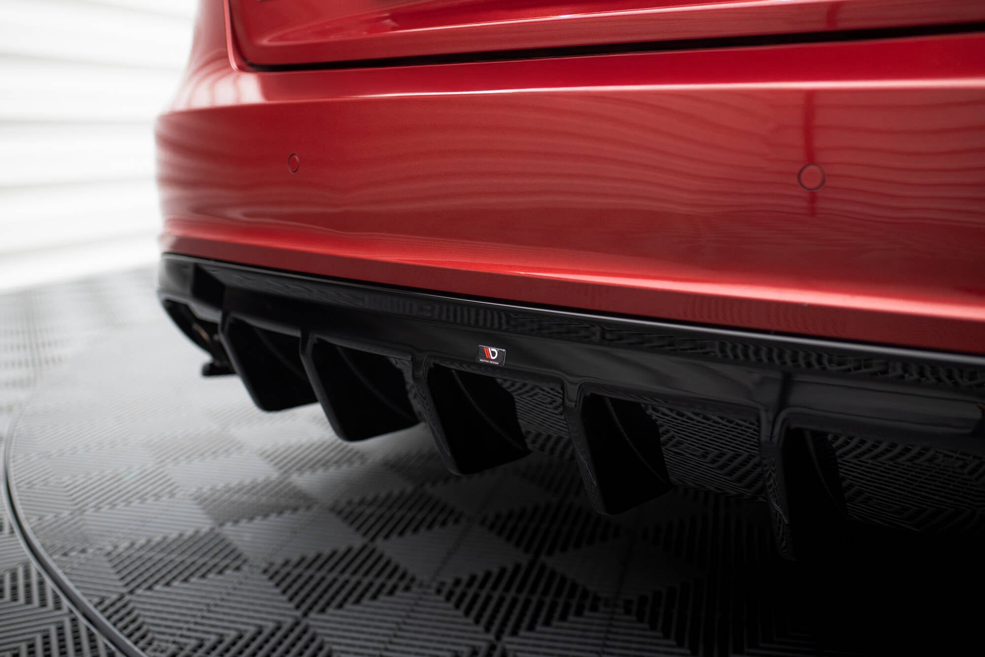 Maxton Design Diffusor Heck Ansatz passend für Audi S5 Sportback 8T