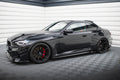 Maxton Design Street+ Seitenschweller Leisten V.2 passend für BMW M2 G87 schwarz Hochglanz