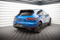 Maxton Design Heck Ansatz Flaps Diffusor passend für Porsche Macan Mk1 schwarz Hochglanz