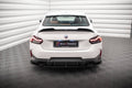 Maxton Design Heckansatz BMW 2 Coupe M-Paket G42 schwarz Hochglanz für BMW 2er G42
