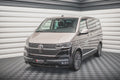 Maxton Design Street+ Spoilerlippe Front Ansatz V.2 passend für VW T6.1 schwarz Hochglanz