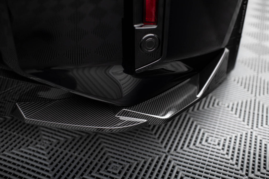 Maxton Design Prepreg Carbon Fiber Heck Ansatz Flaps Diffusor passend für BMW M2 G87