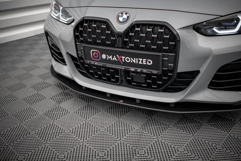 Maxton Design Street Pro Street+ Spoilerlippe Front Ansatz passend für BMW 4er Gran Coupe M-Paket G26