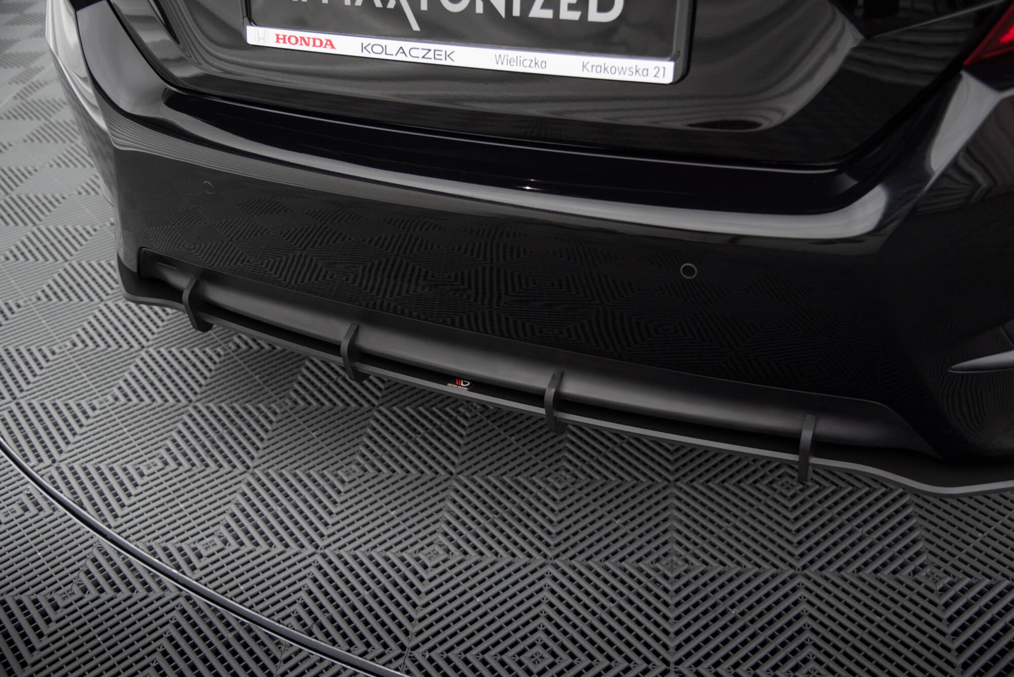 Maxton Design Street Pro Heckschürze passend für Honda Civic Mk10