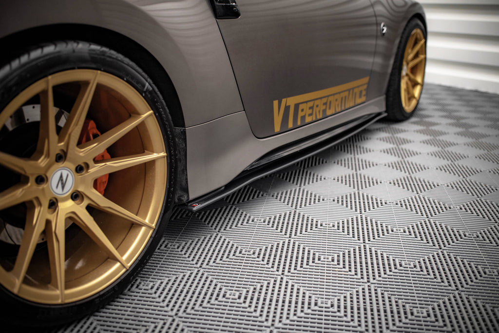 Maxton Design Street Pro Street+ Seitenschweller Leisten passend für Nissan 370Z Nismo Facelift