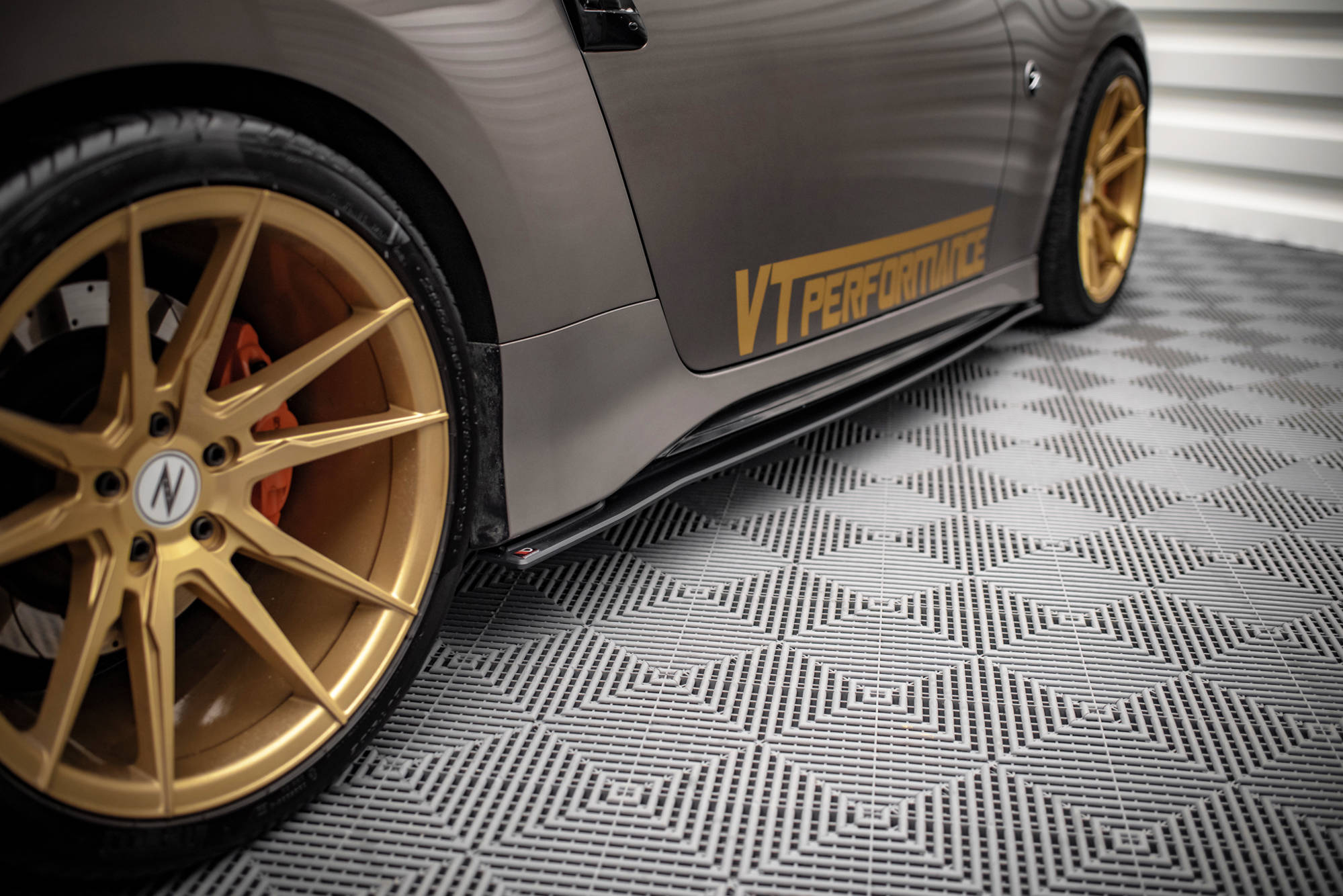 Maxton Design Street Pro Street+ Seitenschweller Leisten passend für Nissan 370Z Nismo Facelift