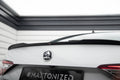 Maxton Design Spoiler CAP V.2 passend für Skoda Superb Liftback Mk3 / Mk3 Facelift schwarz Hochglanz