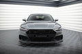 Maxton Design Street+ Spoilerlippe Front Ansatz V.1 passend für Audi A7 S-Line C8 / S7 C8 / C8 Facelift / S7 Facelift schwarz Hochglanz