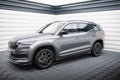 Maxton Design Street+ Seitenschweller Leisten passend für Skoda Kodiaq Sportline Mk1 Facelift schwarz Hochglanz