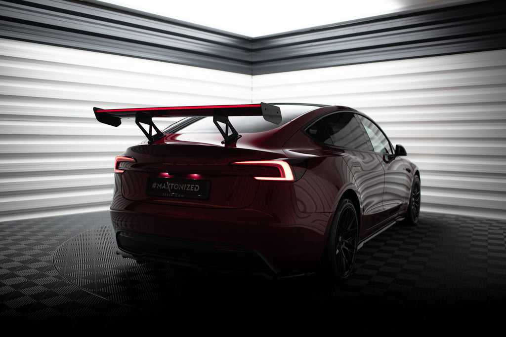 Maxton Design Carbon Spoiler + LED Tesla Model 3 für Tesla Model 3 Mk1
