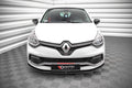 Maxton Design Street Pro Street+ Spoilerlippe Front Ansatz passend für Renault Clio RS Mk4