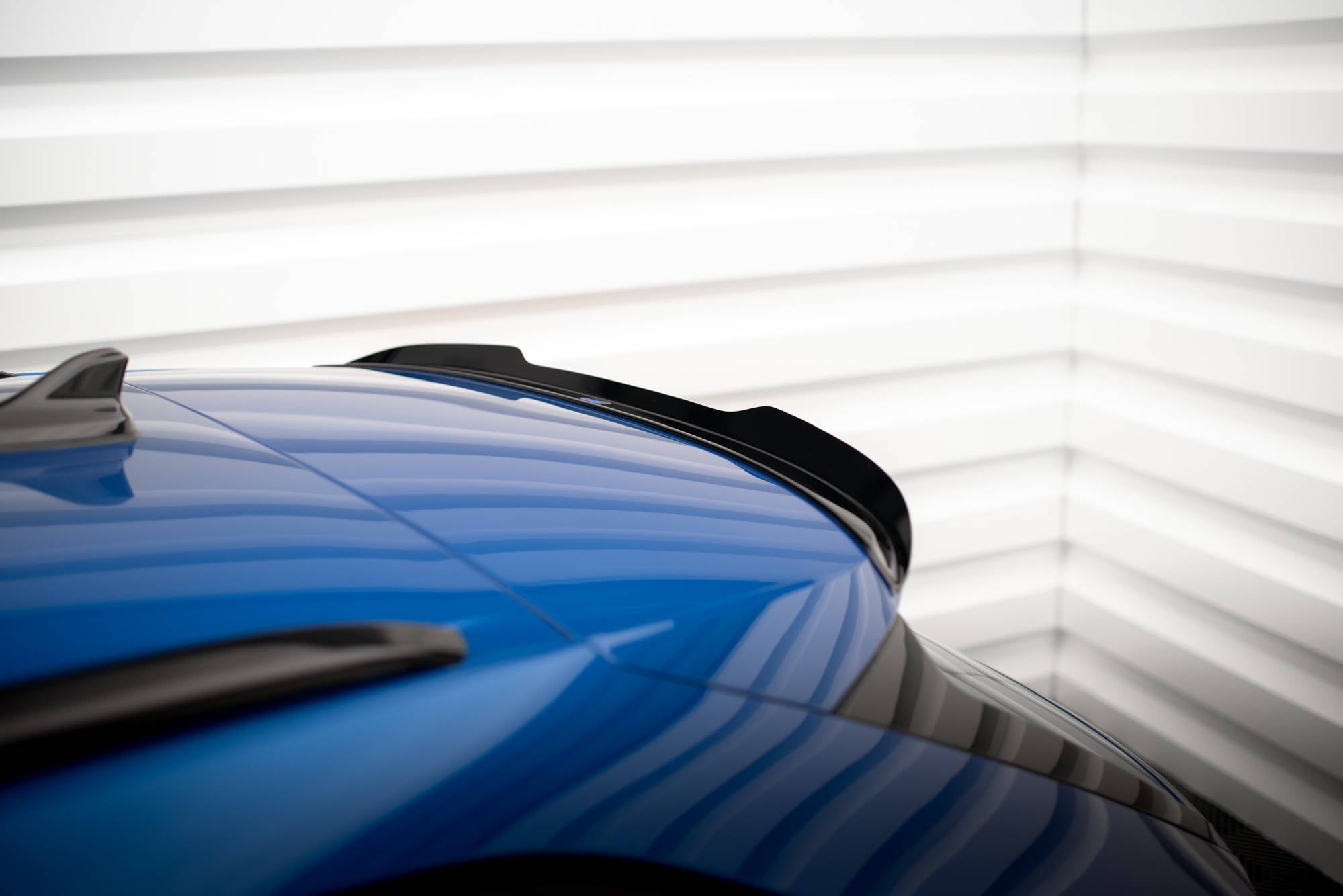 Maxton Design Spoiler CAP passend für Skoda Octavia Combi Standard / RS Mk4 / Mk4 Facelift schwarz Hochglanz
