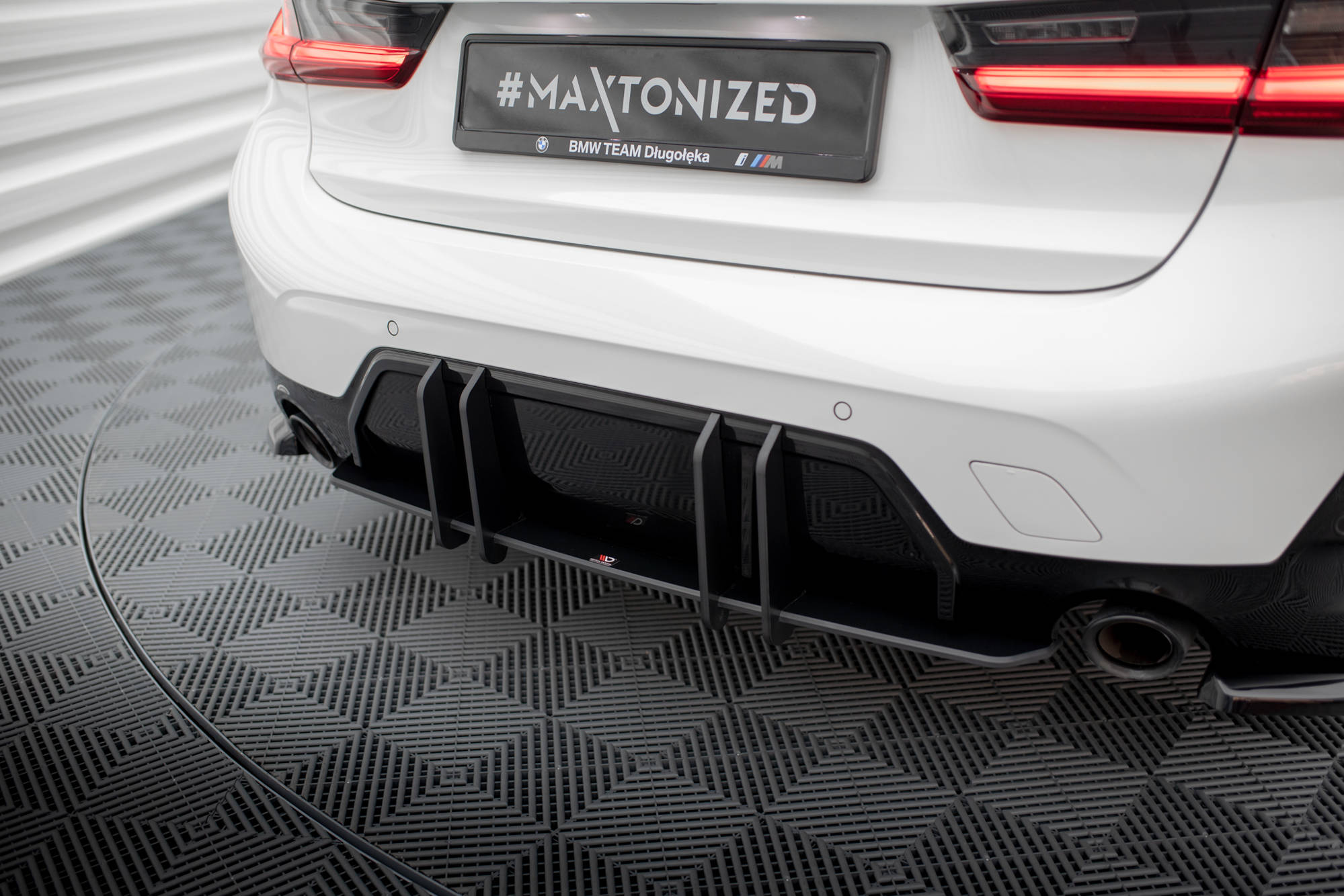Maxton Design Street Pro Heckschürze passend für BMW 3er M-Paket G20 / G21 Facelift
