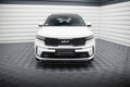 Maxton Design Street+ Spoilerlippe Front Ansatz passend für Kia Sorento Mk4 schwarz Hochglanz
