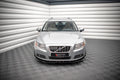 Maxton Design Street+ Spoilerlippe Front Ansatz V.1 passend für Volvo V70 Mk3 schwarz Hochglanz