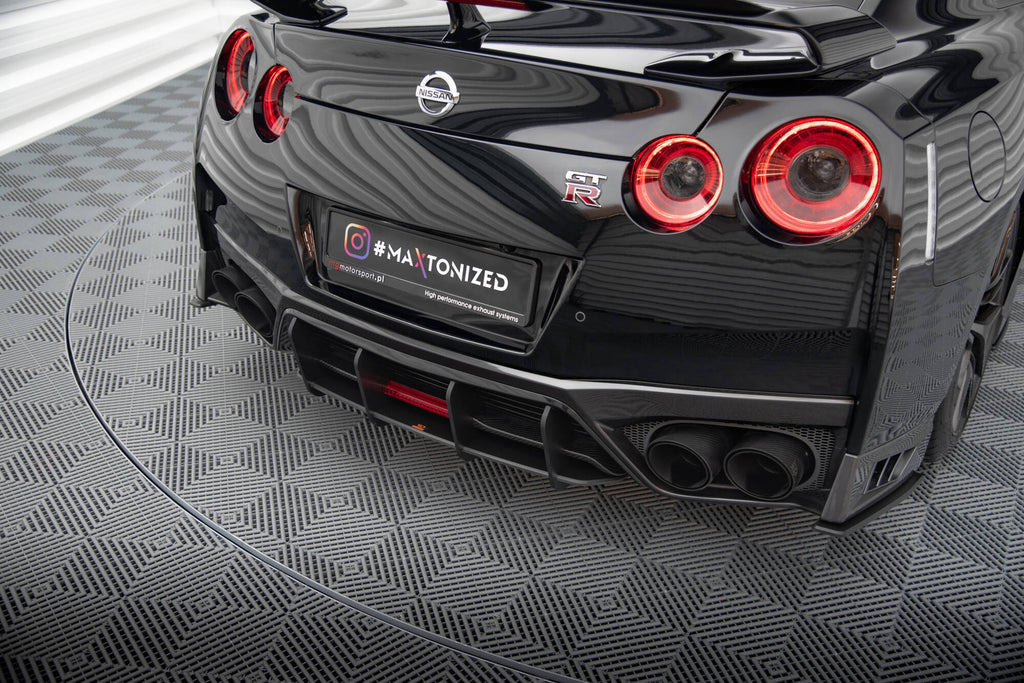 Maxton Design Street Pro Heckschürze passend für Nissan GTR R35 Facelift