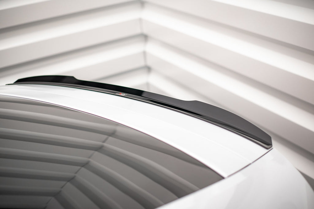 Maxton Design Spoiler CAP passend für Audi A7 C8 / C8 S-Line / S7 C8 / RS7 C8 schwarz Hochglanz