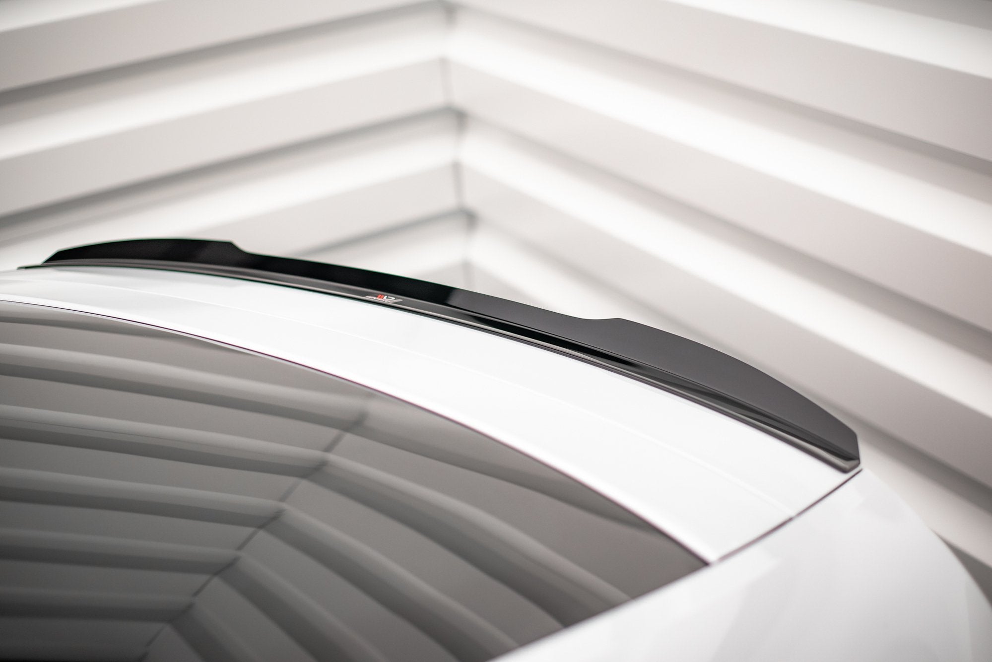 Maxton Design Spoiler CAP passend für Audi A7 C8 / C8 S-Line / S7 C8 / RS7 C8 schwarz Hochglanz