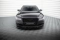 Maxton Design Street+ Spoilerlippe Front Ansatz passend für Audi A8 D4 Facelift schwarz Hochglanz