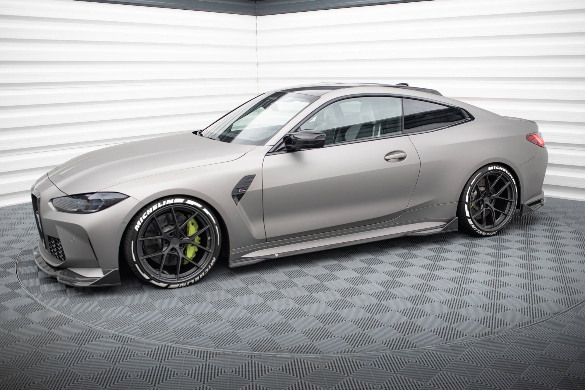 Maxton Design Prepreg Carbon Seitenschweller Flaps passend für BMW M4 G82 / G82 Facelift