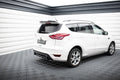 Maxton Design Street+ Mittlerer Diffusor RACE passend für Ford Kuga ST-Line Mk2 Facelift schwarz Hochglanz