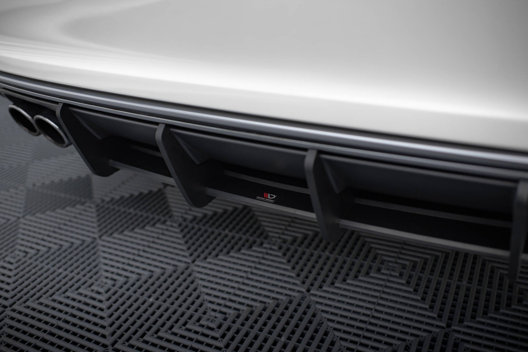 Maxton Design Street Pro Heckschürze passend für Audi S3 Sportback / Hatchback 8V