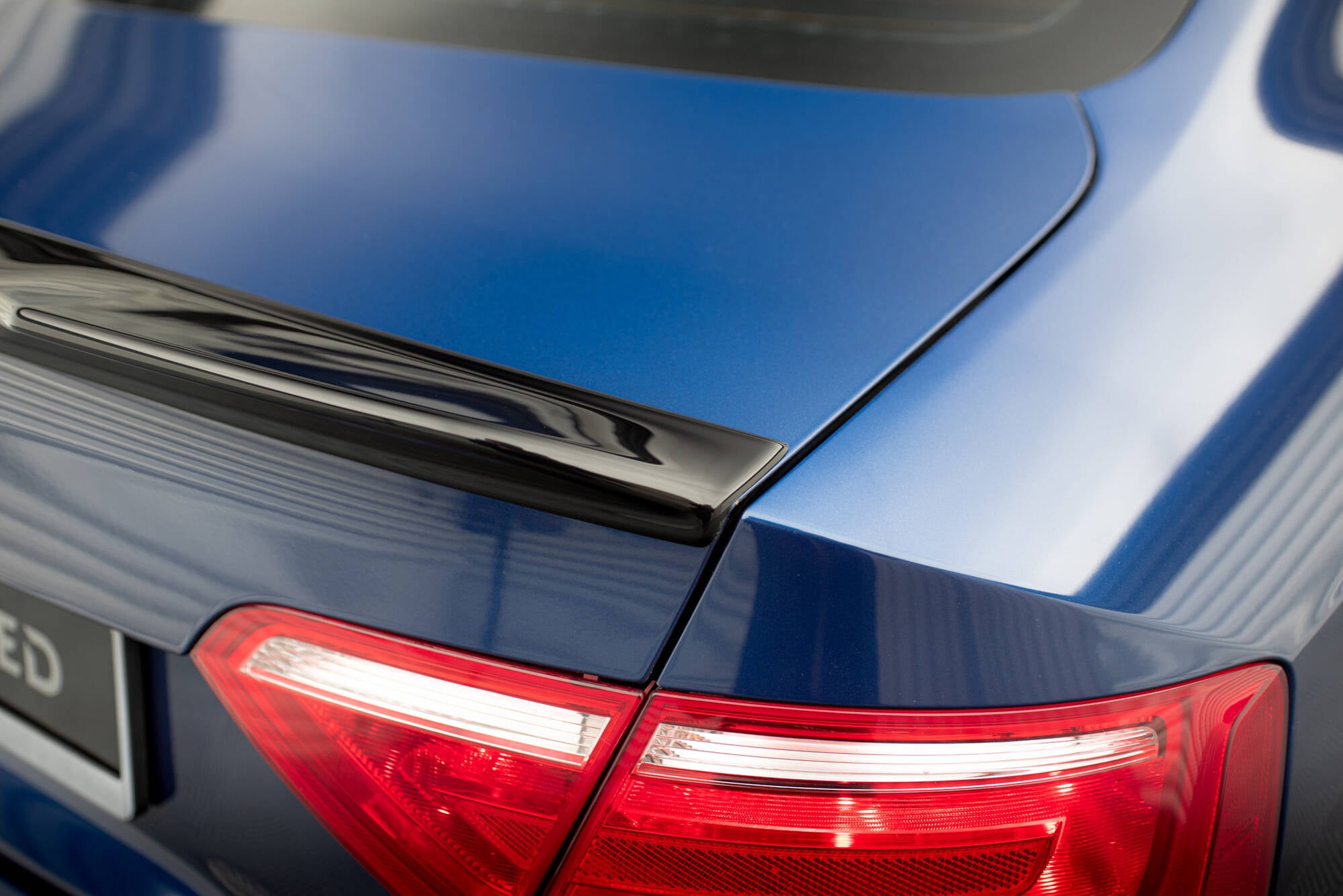 Maxton Design Spoiler CAP 3D passend für Audi A5 Coupe 8T schwarz Hochglanz