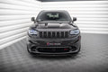 Maxton Design Street+ Spoilerlippe Front Ansatz passend für Jeep Grand Cherokee SRT WK2 Facelift schwarz Hochglanz