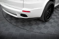 Maxton Design Heck Ansatz Flaps Diffusor passend für BMW X5 E70 Facelift M Paket schwarz Hochglanz