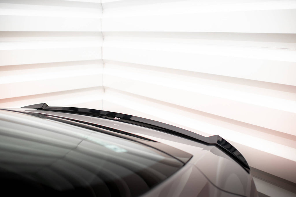 Maxton Design Spoiler CAP passend für Hyundai Elantra Mk7 schwarz Hochglanz