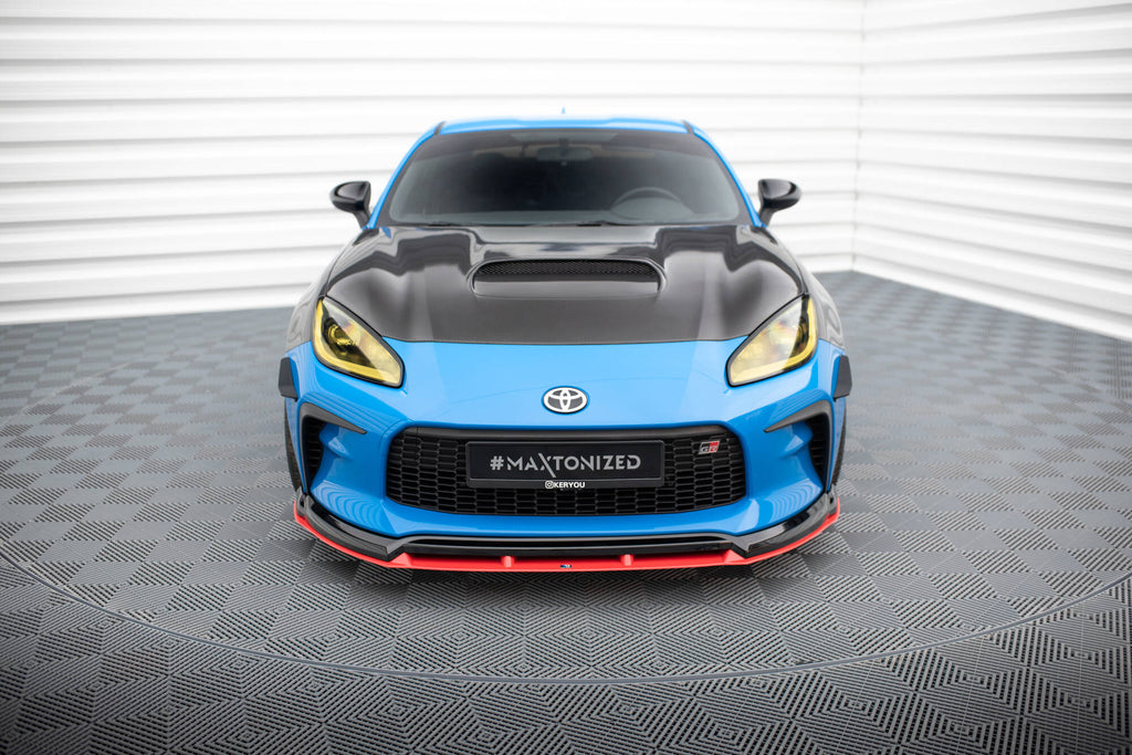 Maxton Design Street+ Spoilerlippe Front Ansatz V.2 passend für Toyota GR86 Mk1