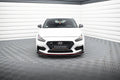 Maxton Design Street Pro Street+ Spoilerlippe Front Ansatz passend für Hyundai I30 N Mk3 Hatchback / Fastback