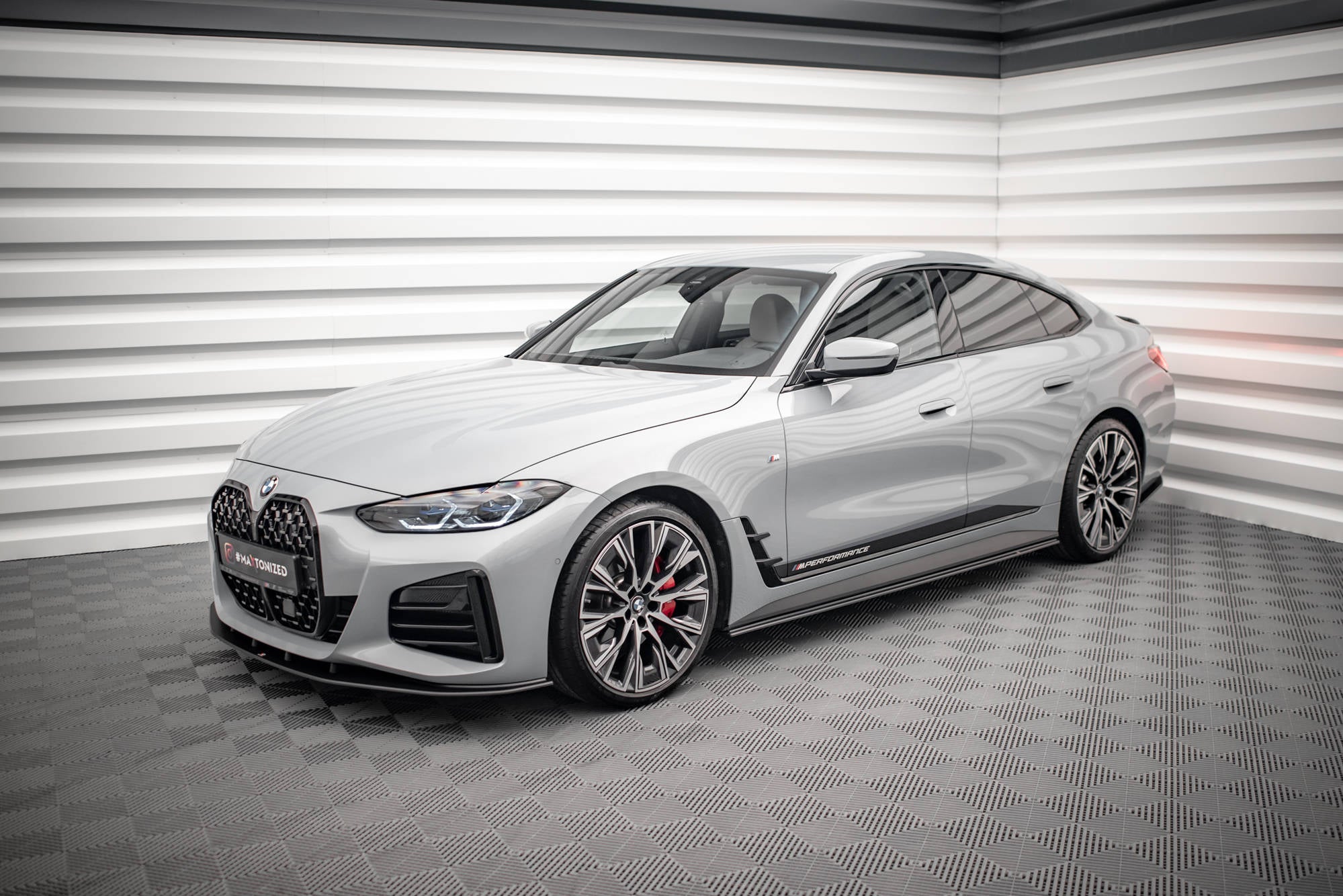 Maxton Design Street Pro Street+ Seitenschweller Leisten passend für BMW 4er Gran Coupe M-Paket G26