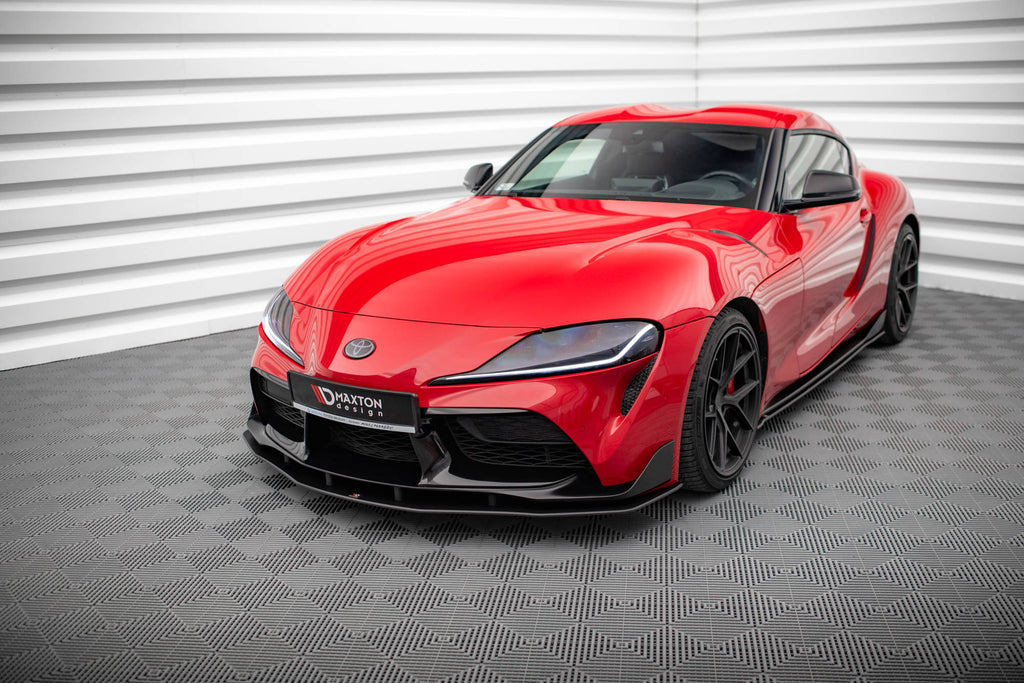 Maxton Design Street Pro Street+ Spoilerlippe Front Ansatz passend für Toyota Supra Mk5