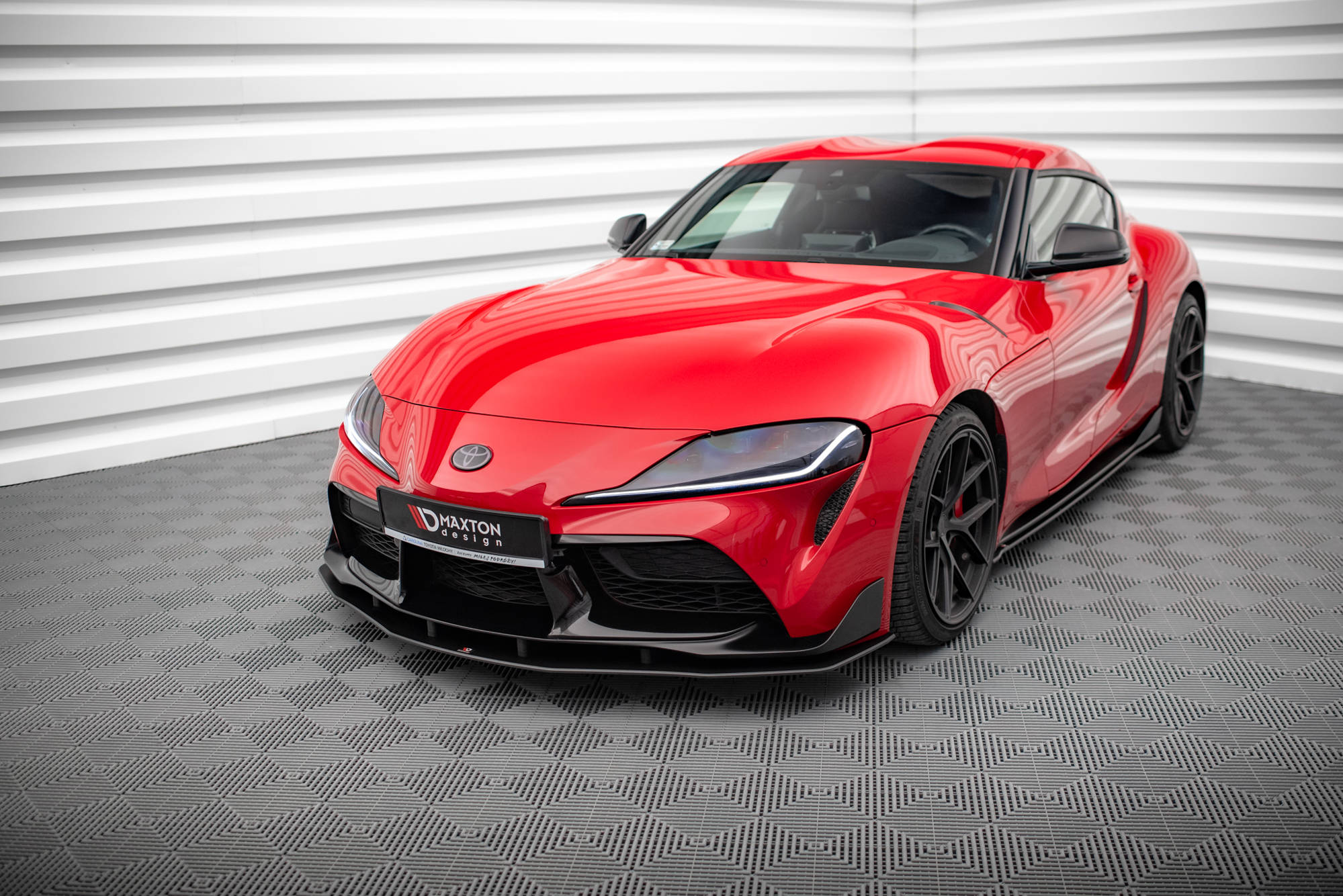 Maxton Design Street Pro Street+ Spoilerlippe Front Ansatz passend für Toyota Supra Mk5