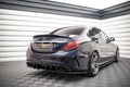 Maxton Design Street Pro Heckschürze passend für Mercedes-AMG C 43 Limousine W205 Facelift