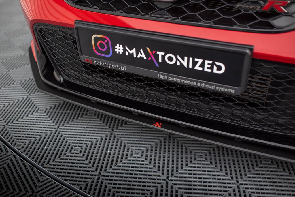 Maxton Design Street Pro Street+ Spoilerlippe Front Ansatz passend für Honda Civic Type-R Mk 11